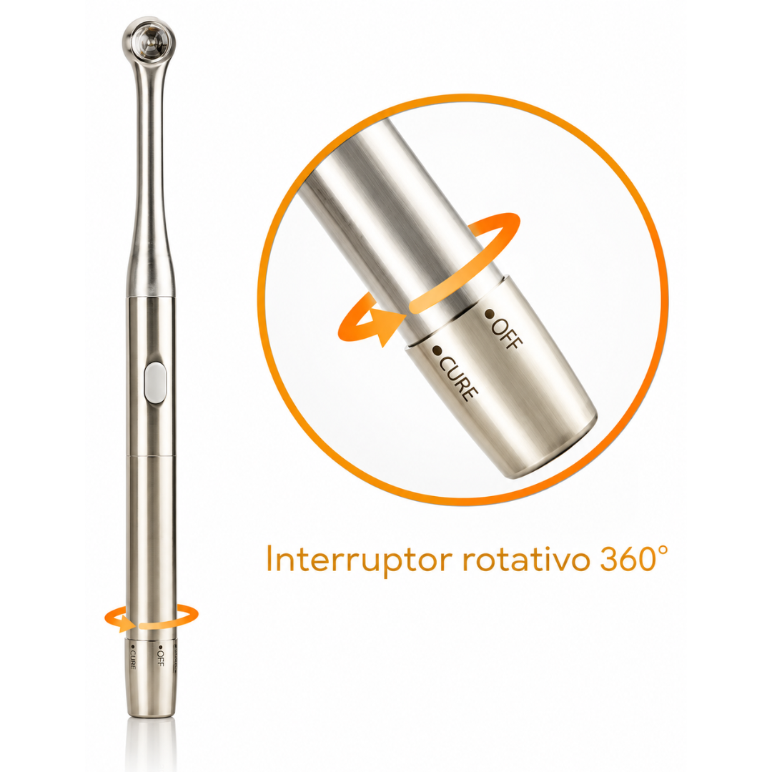 Fotopolimerizador 1sec S/fio Led Odontologia By Coxo Anvisa