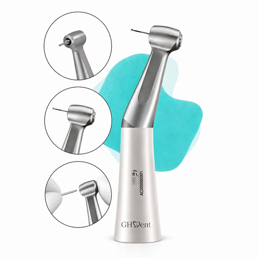 Contra Ângulo Baixa Rotação C/ Push Button Profilaxia - GHDent