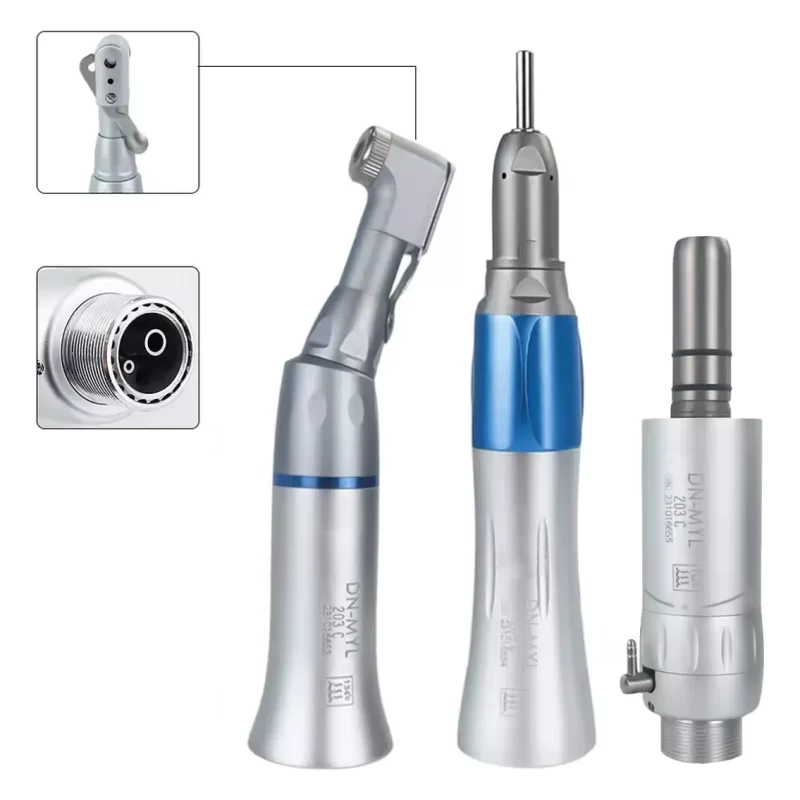 Kit De Baixa Rotação Coxo, Micro, Peça Reta E Contra Ângulo com Anvisa e Inmetro