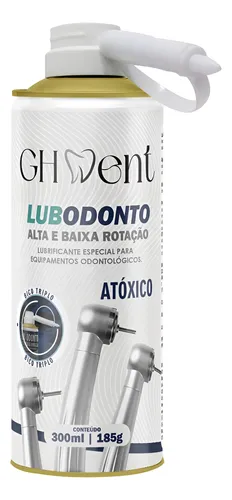 Óleo Lubrificante GH Dent - Peça Mão Caneta Alta Baixa Rotação Odonto